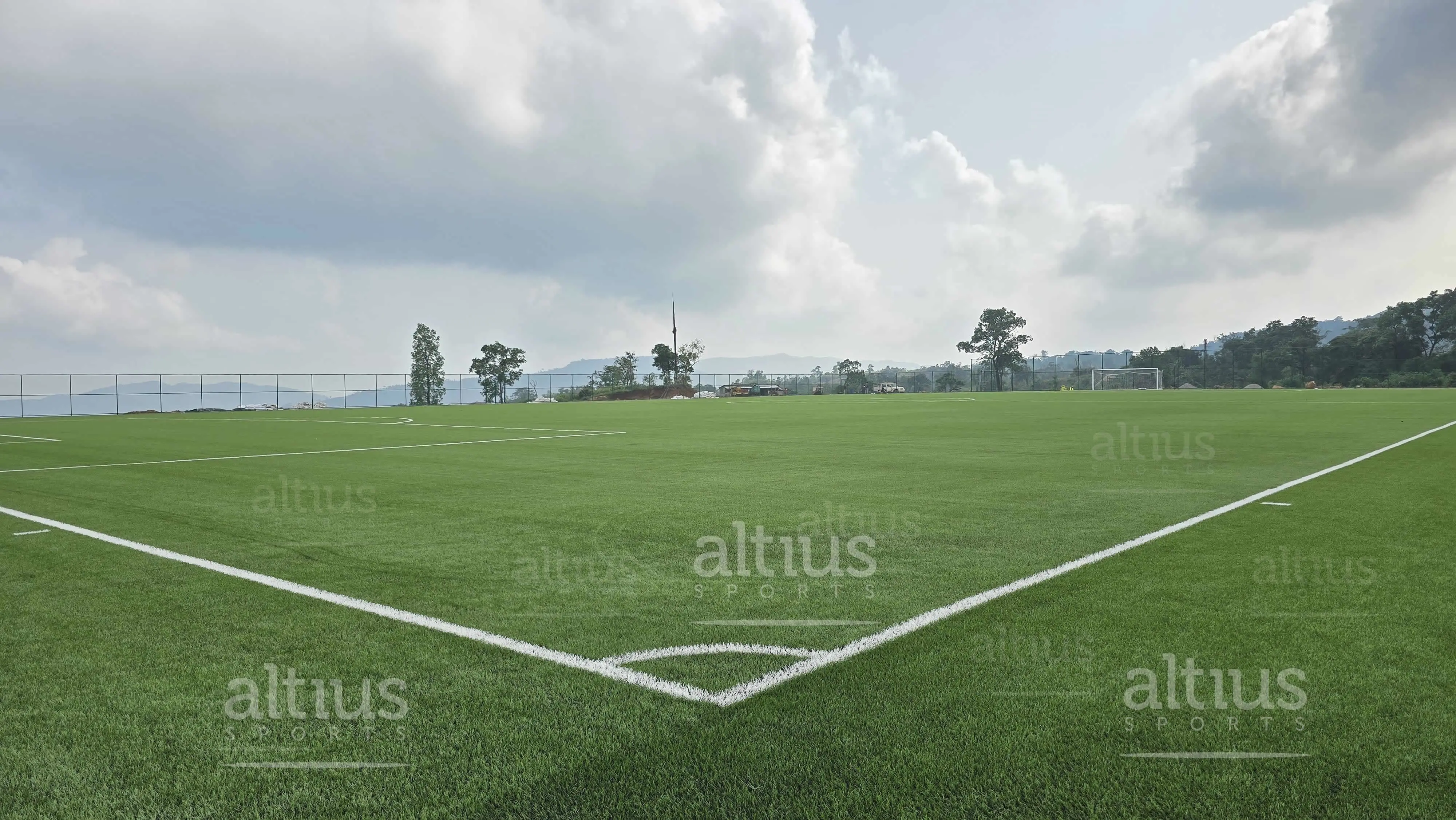 a football sports infrastructure